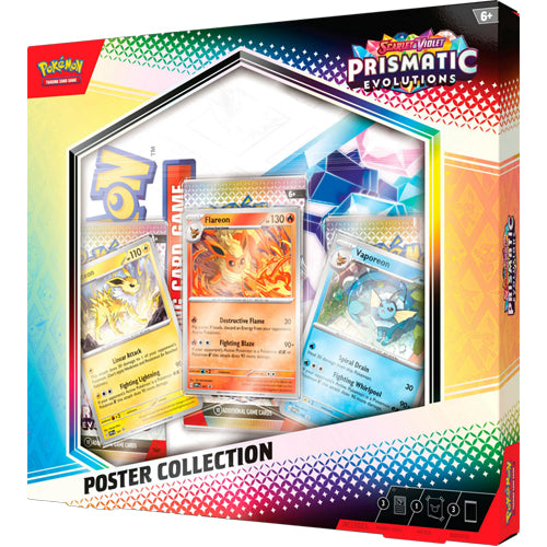 Pokemon Prismatic Evolutions Poster Collection
